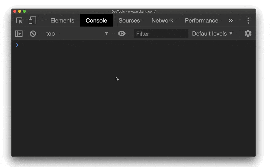 you can use REPL directly in the chrome browser's console to run quick computations